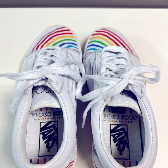 Vans Old Skool Flour Shop Leather Sneakers​​ - Picture 4 of 7